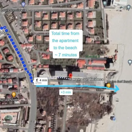 Seaside Retreat. Two Apartment. Quiet Area Navodari